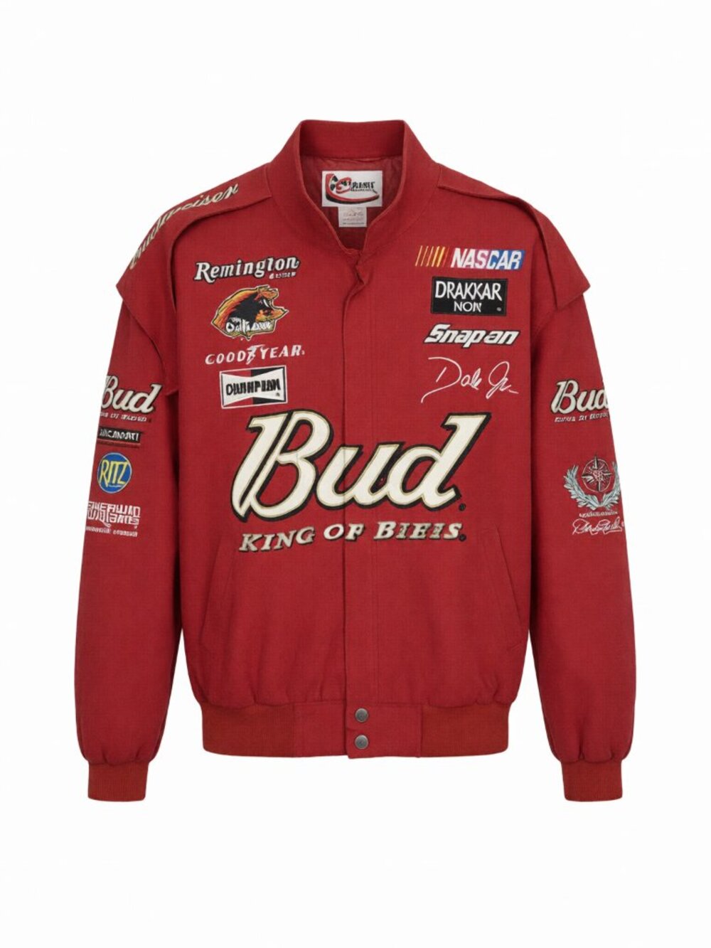 Chase Authentics Red Men's Racing Jacket L
